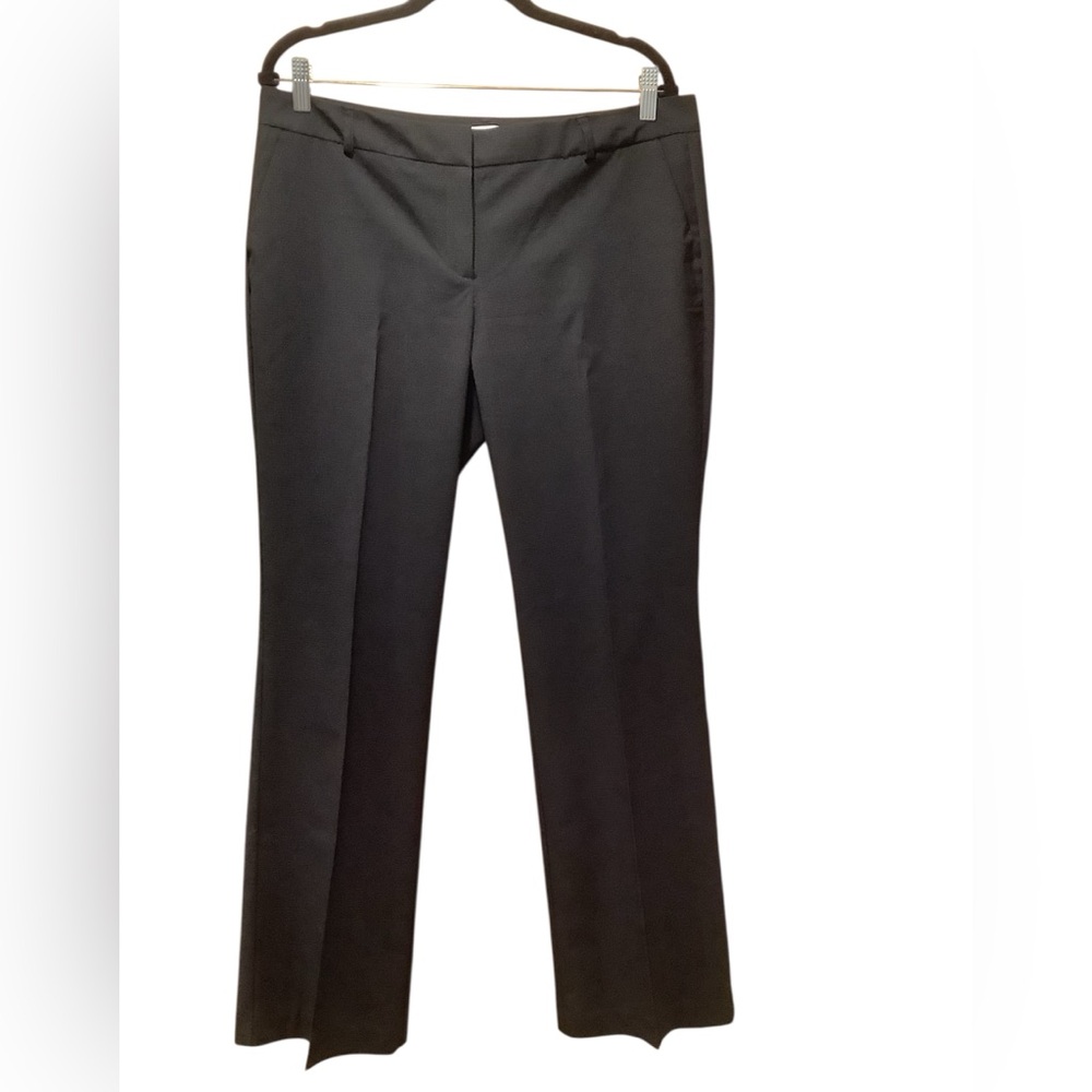 New York & Company Black Straight Leg Pants Size 12 Average